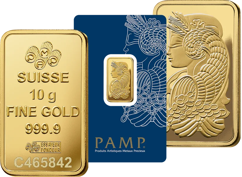 PAMP 10g Gold Bars