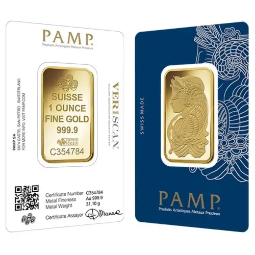 1oz PAMP Gold Bar - Fortuna (5)